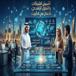 تأسيس الشركات والتحول الرقمي للأعمال في الكويت