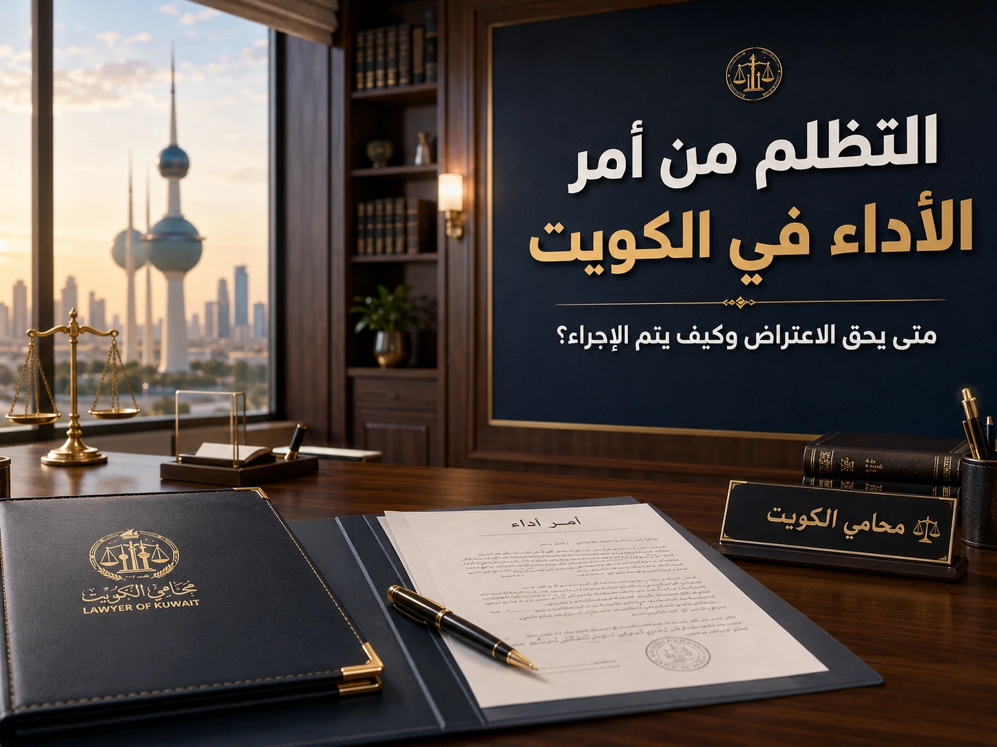التظلم من أمر الأداء في الكويت