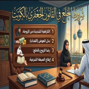 شروط الخلع في القانون الجعفري بالكويت