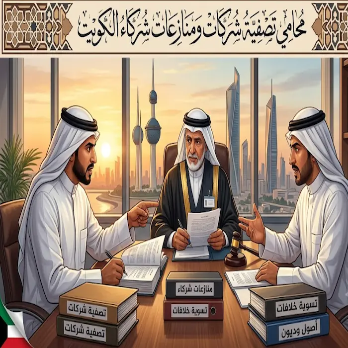محامي تصفية شركات ومنازعات شركاء الكويت 2 محامي تصفية شركات ومنازعات شركاء الكويت