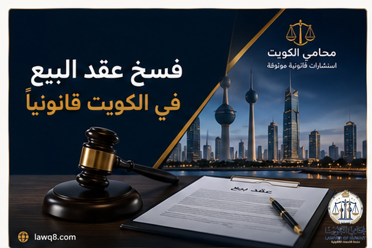 فسخ عقد البيع في الكويت قانونيًا