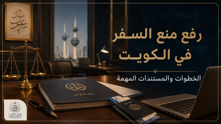 غلاف مقال وقف تنفيذ الحكم في الكويت