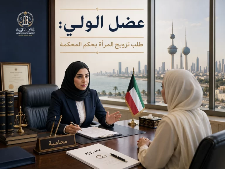 عضل الولي: طلب تزويج المرأة بحكم المحكمة
