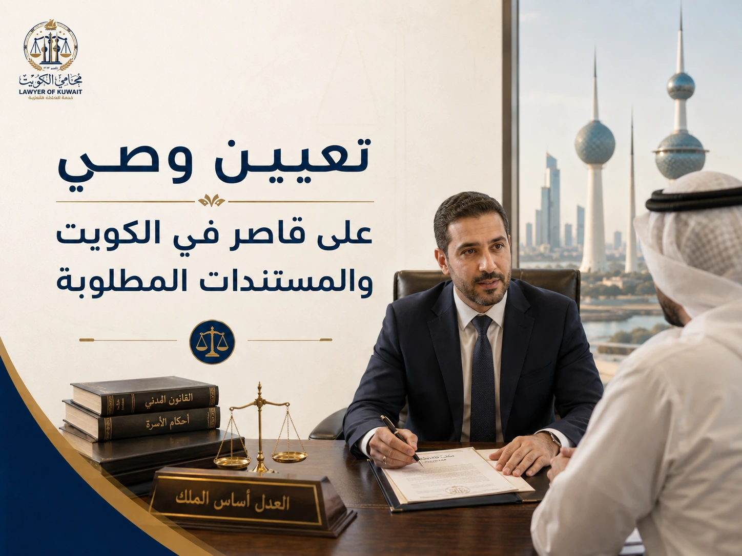 تعيين وصي على قاصر في الكويت والمستندات المطلوبة