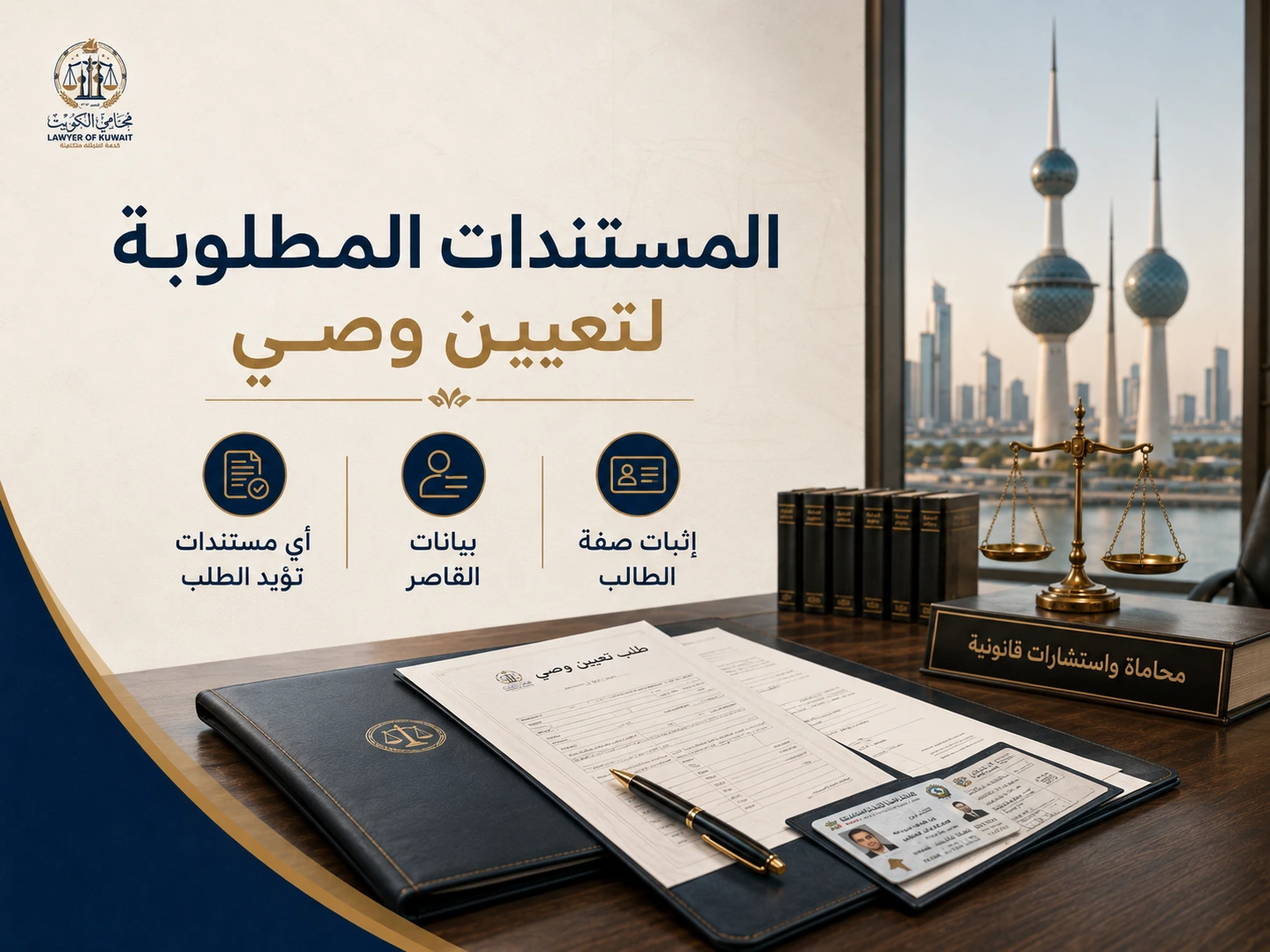 المستندات المطلوبة لتعيين وصي