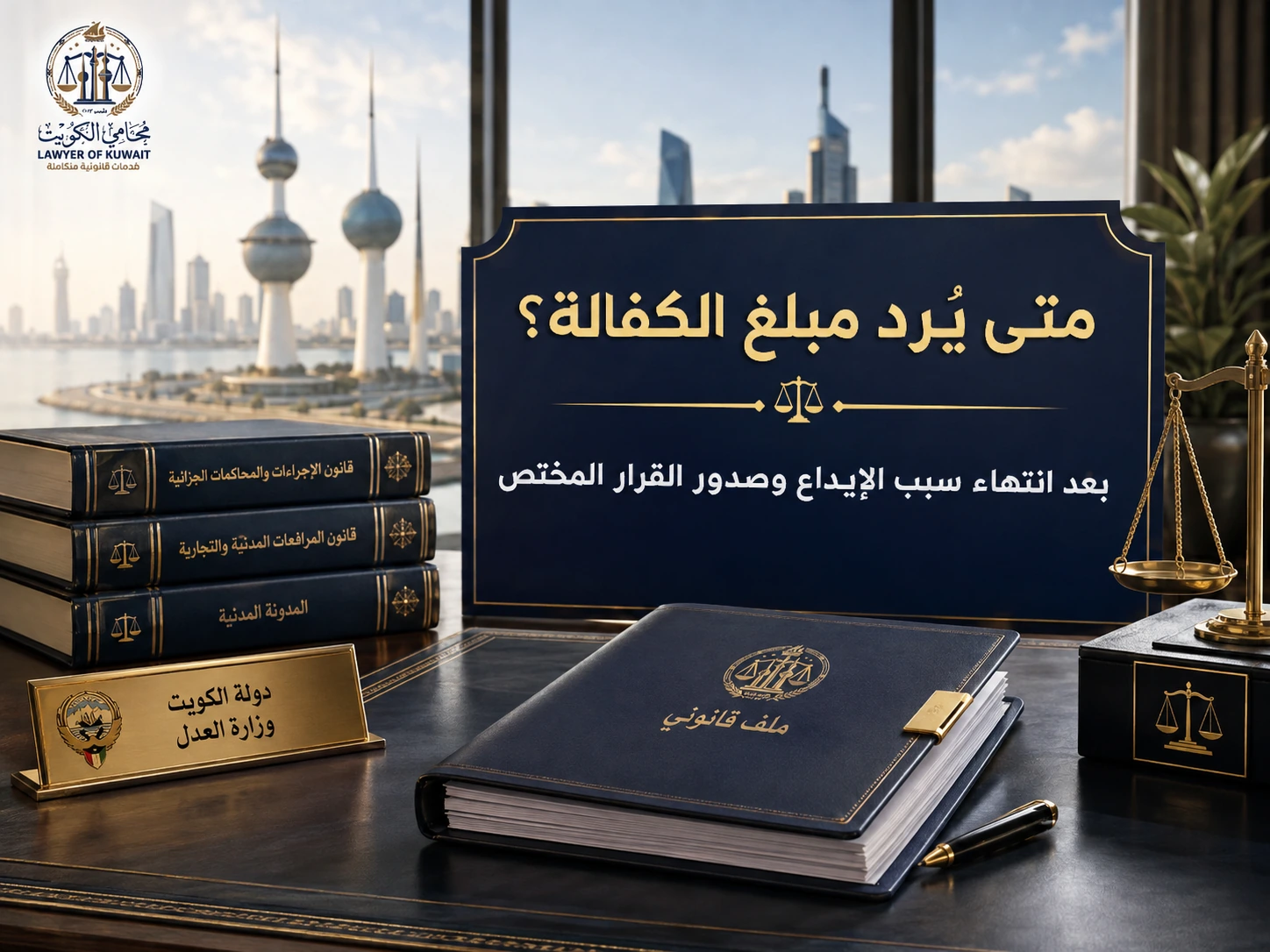 متى يرد مبلغ الكفالة؟