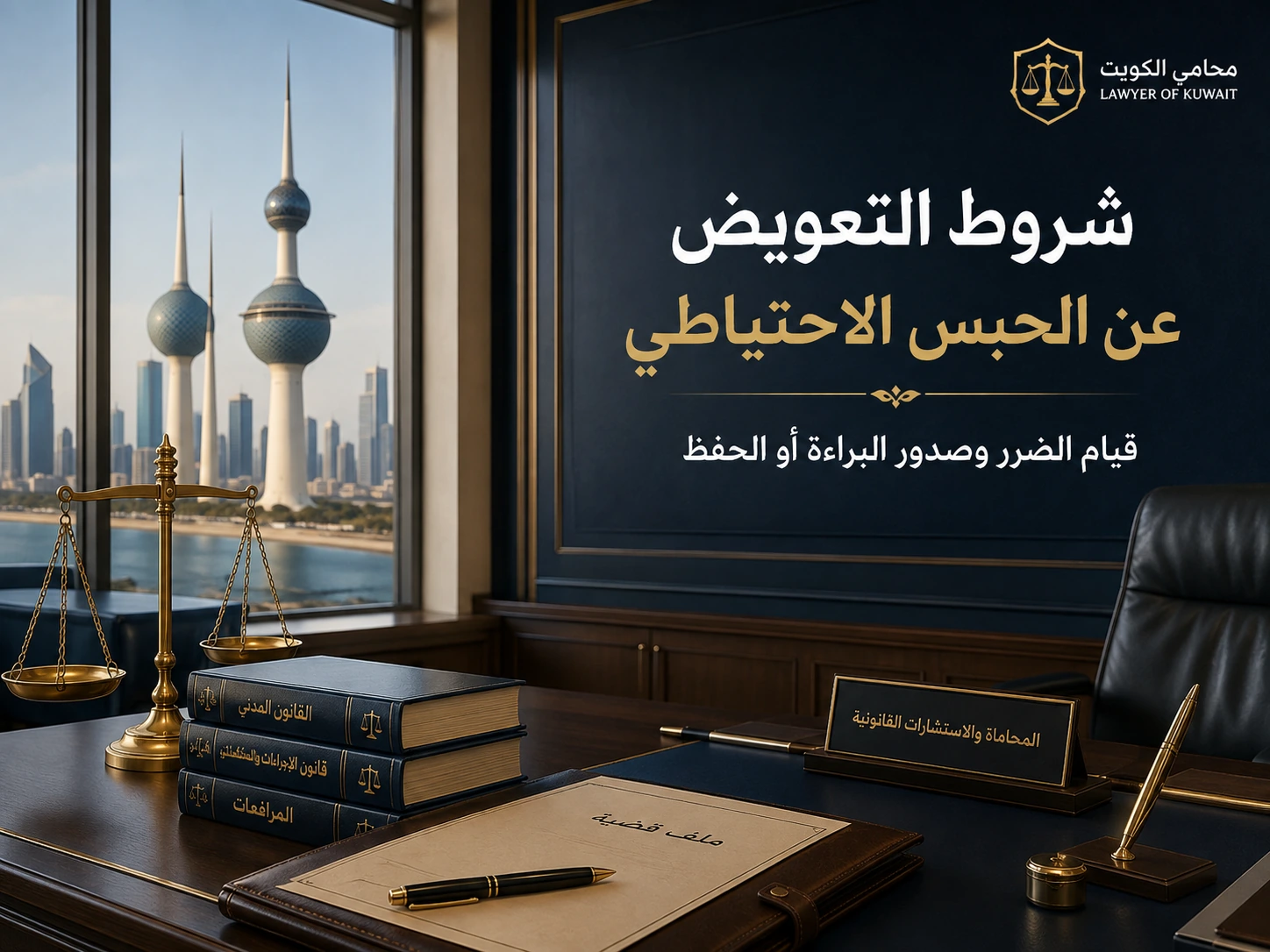 شروط التعويض عن الحبس الاحتياطي