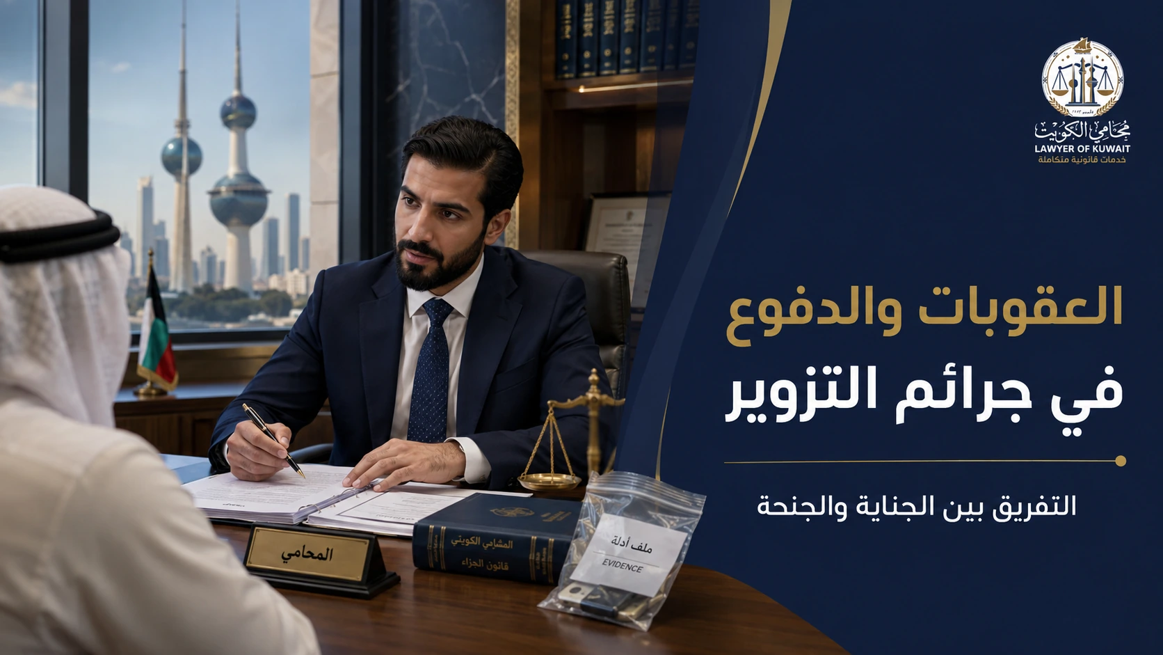 عقوبة التزوير في القانون الكويتي 4 العقوبات والدفوع في جرائم التزوير