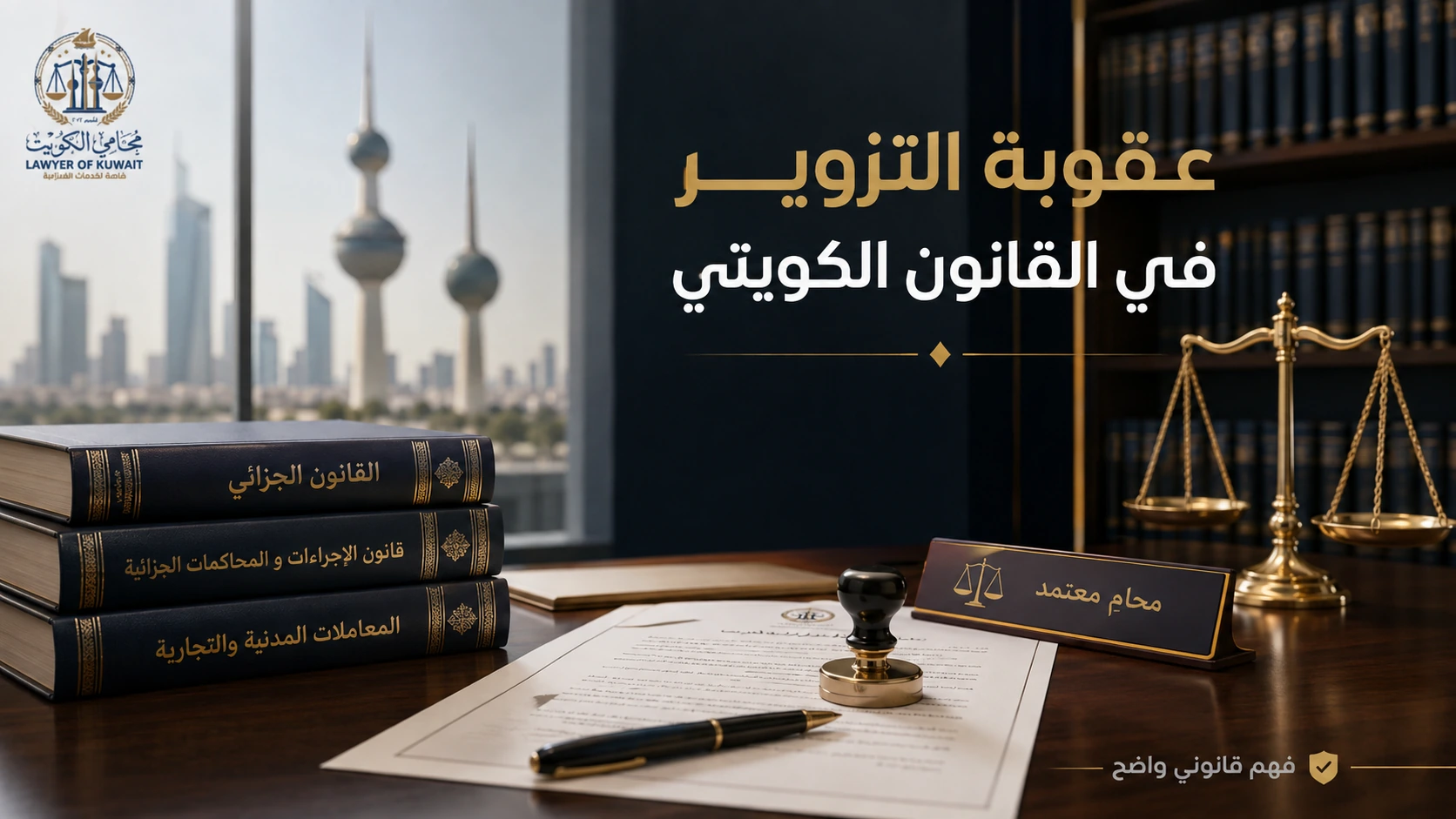عقوبة التزوير في القانون الكويتي
