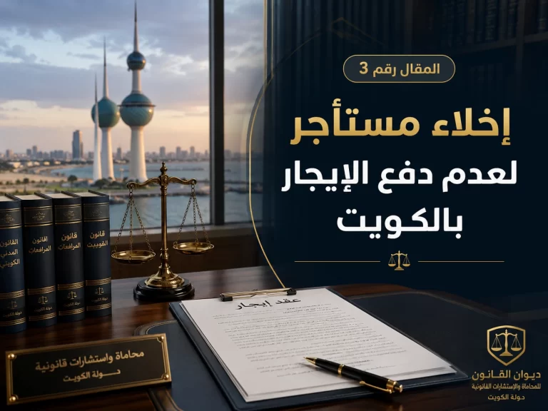 إخلاء مستأجر لعدم دفع الإيجار بالكويت