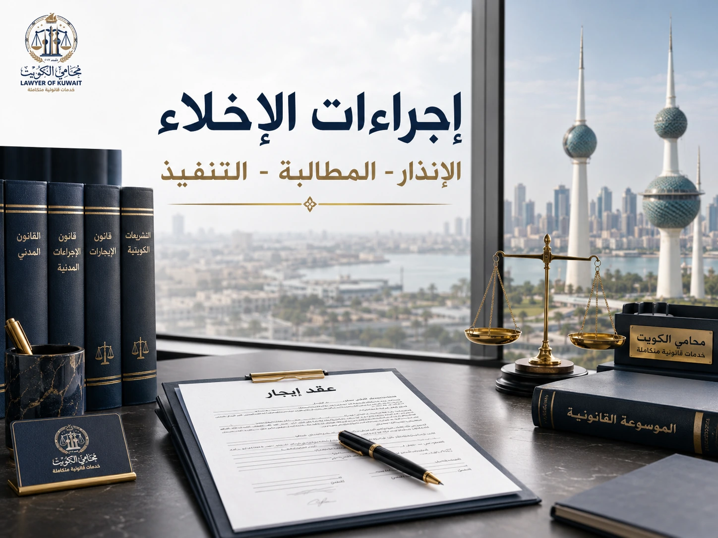 إخلاء مستأجر لعدم دفع الإيجار بالكويت 2 إجراءات الإخلاء