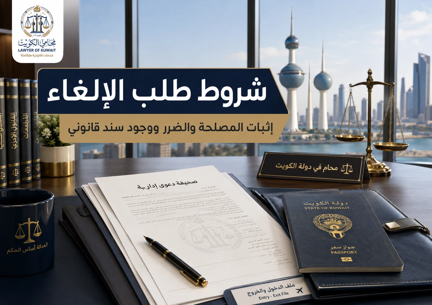 إلغاء الإبعاد الإداري في الكويت 3 إلغاء الإبعاد الإداري في الكويت - توضيح بصري