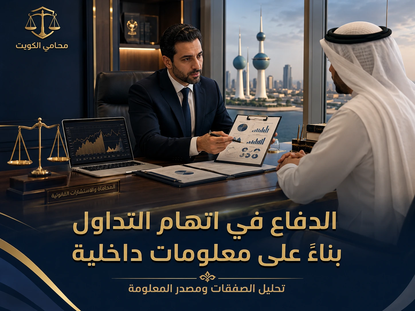 الدفاع في اتهام التداول بناءً على معلومات داخلية في بورصة الكويت 3 الدفاع في اتهام التداول بناءً على معلومات داخلية في بورصة الكويت - توضيح 1