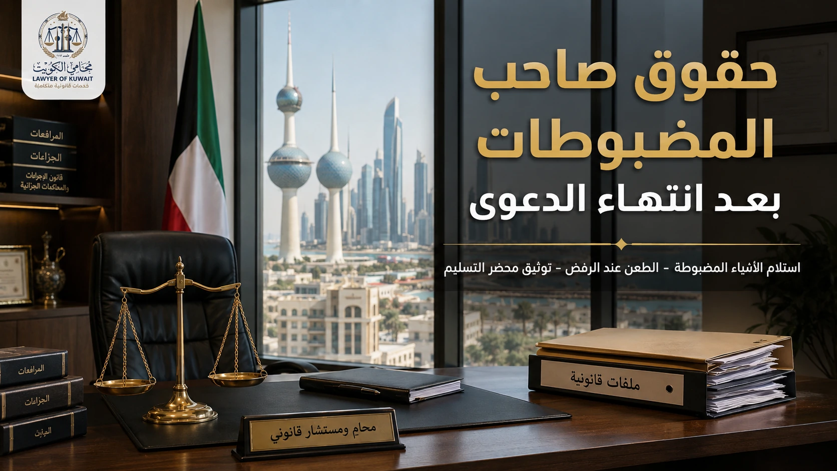حقوق صاحب المضبوطات بعد انتهاء الدعوى