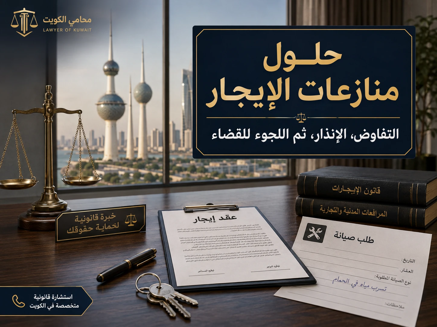 منازعات الإيجار في الكويت 4 حلول منازعات الإيجار