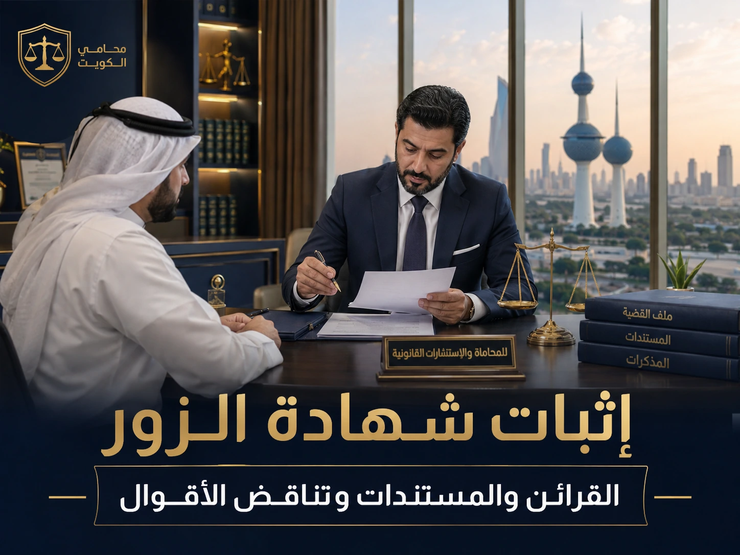 جريمة شهادة الزور وكيفية تقديم البلاغ وإثباتها - توضيح 2