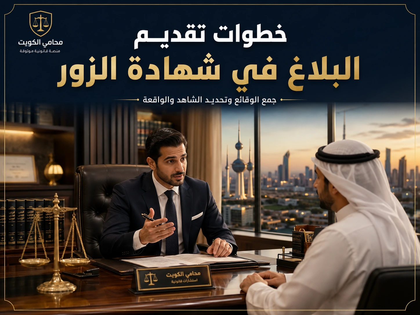 جريمة شهادة الزور وكيفية تقديم البلاغ وإثباتها - توضيح 1