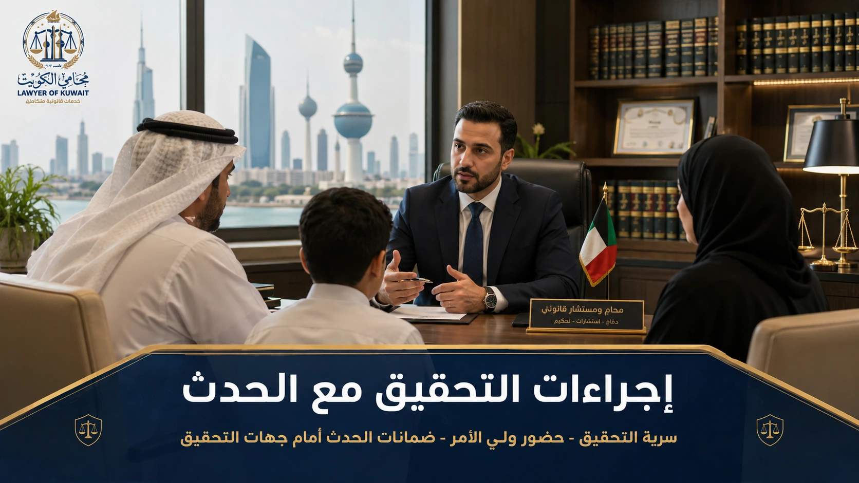 إجراءات التحقيق مع الحدث
