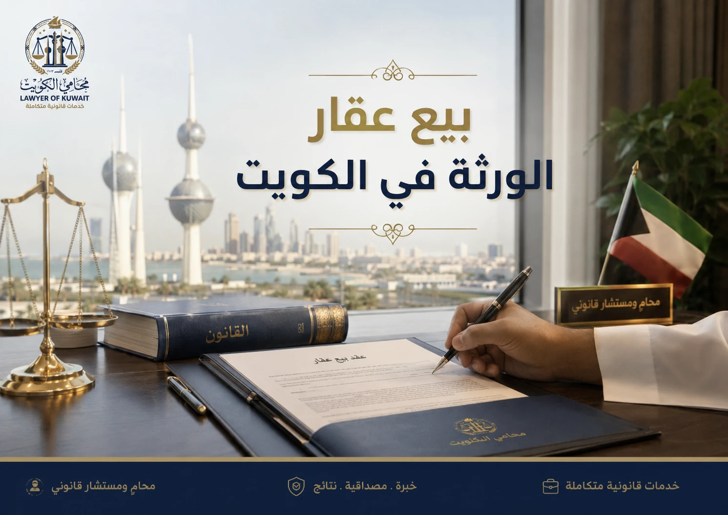 بيع عقار الورثة في الكويت