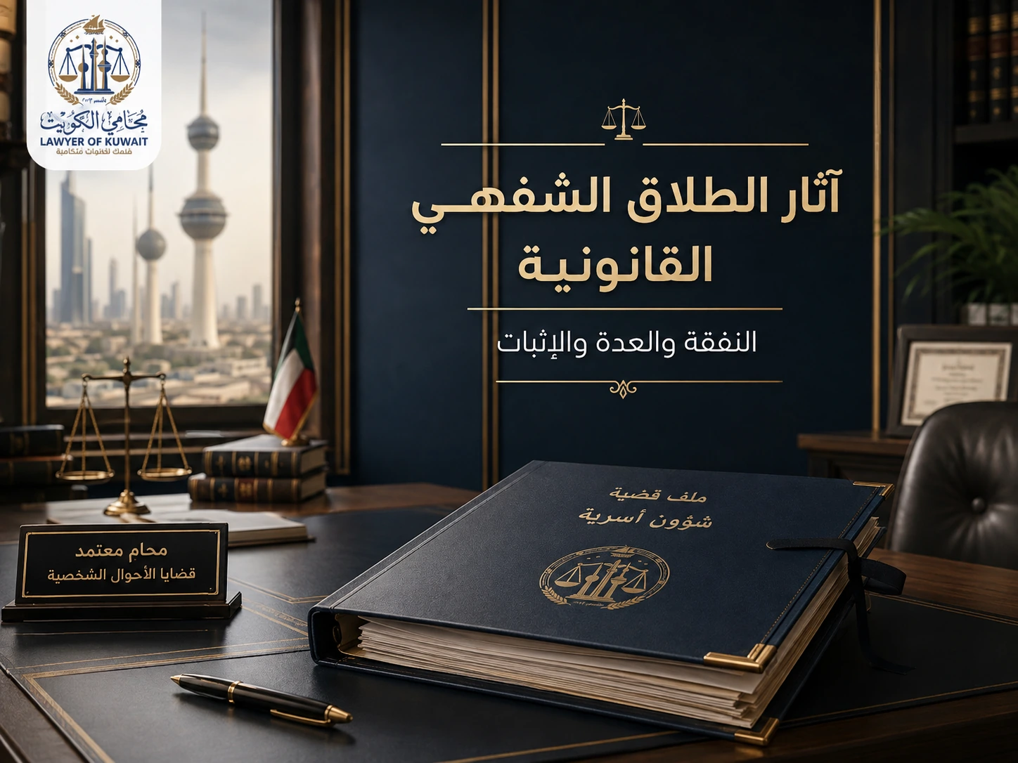 إثبات الطلاق الشفهي في الكويت وآثاره القانونية 4 آثار الطلاق الشفهي القانونية