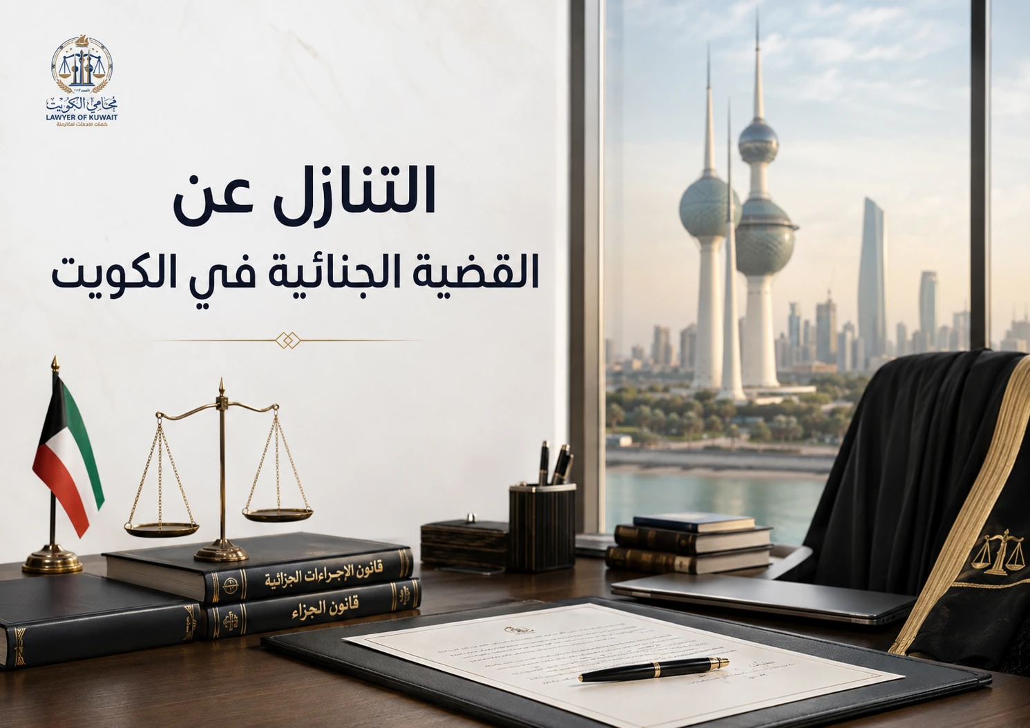 التنازل عن القضية الجنائية في الكويت