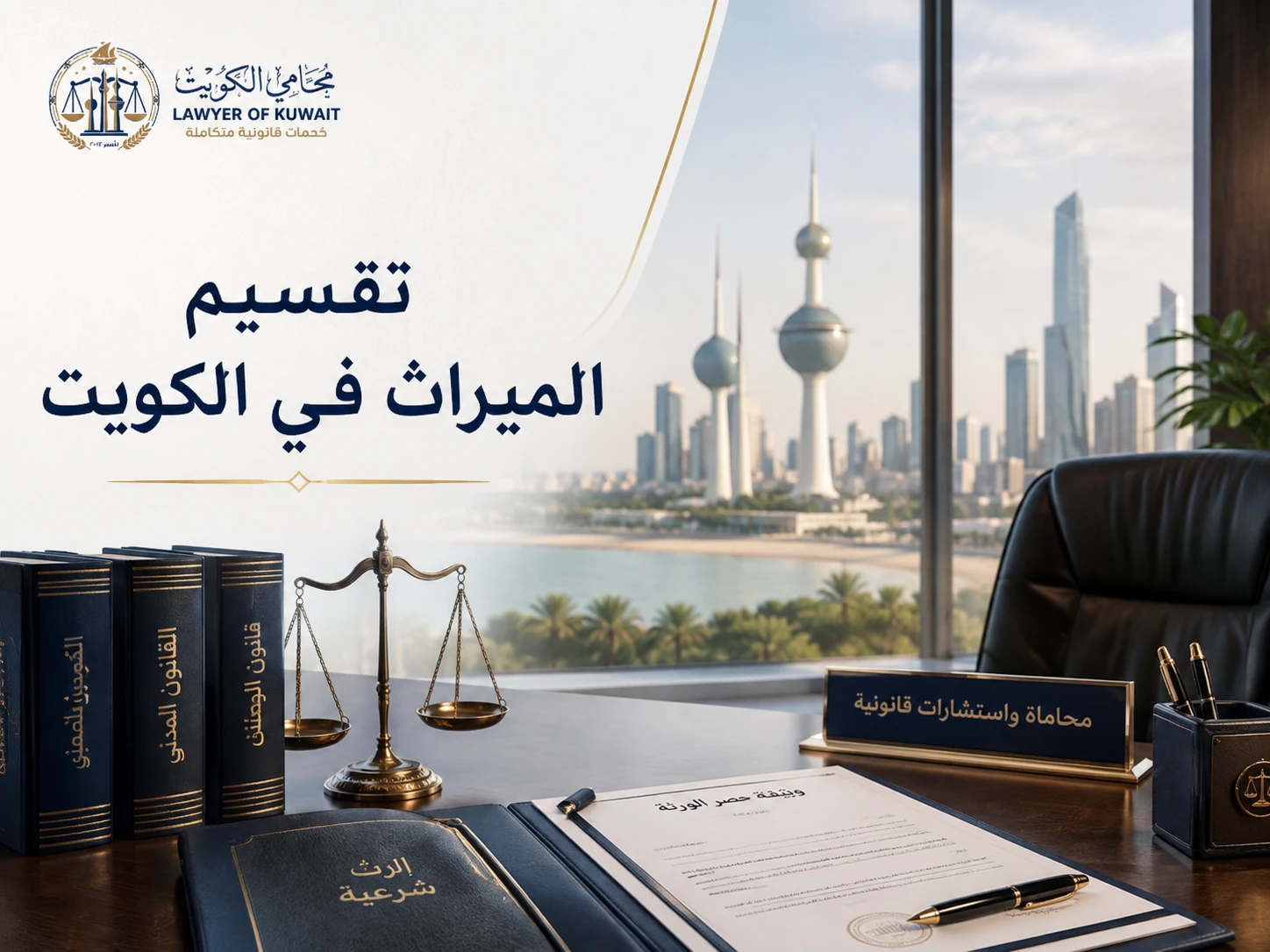 تقسيم الميراث في الكويت