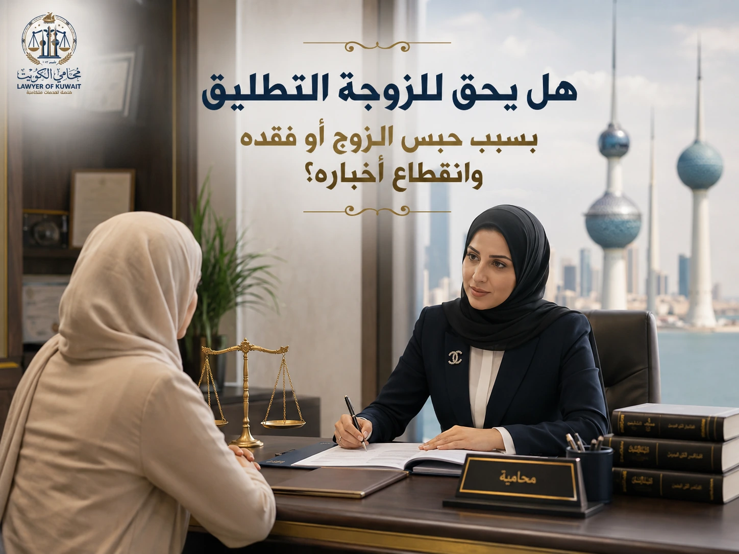 هل يحق للزوجة التطليق بسبب حبس الزوج أو فقده وانقطاع أخباره؟