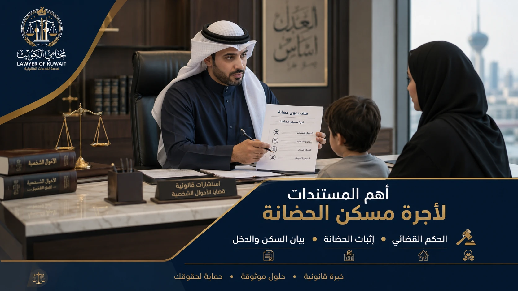 أجرة مسكن الحضانة في الكويت 4 أهم المستندات لأجرة مسكن الحضانة