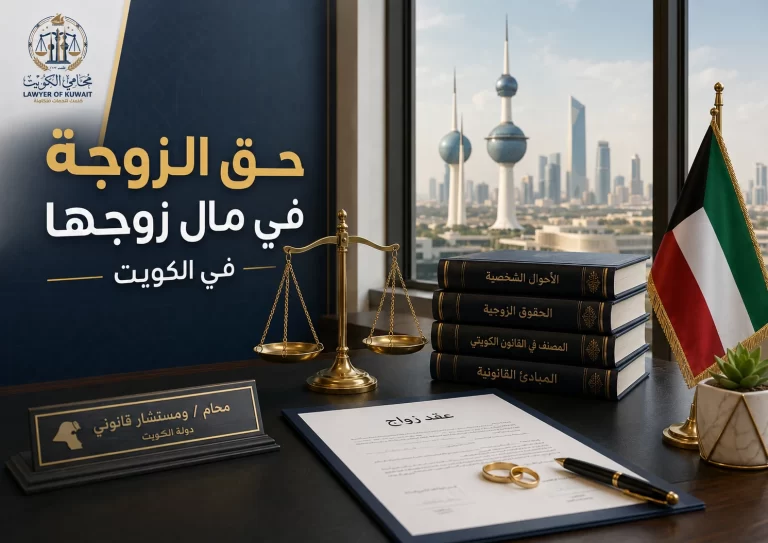 حق الزوجة في مال زوجها في الكويت