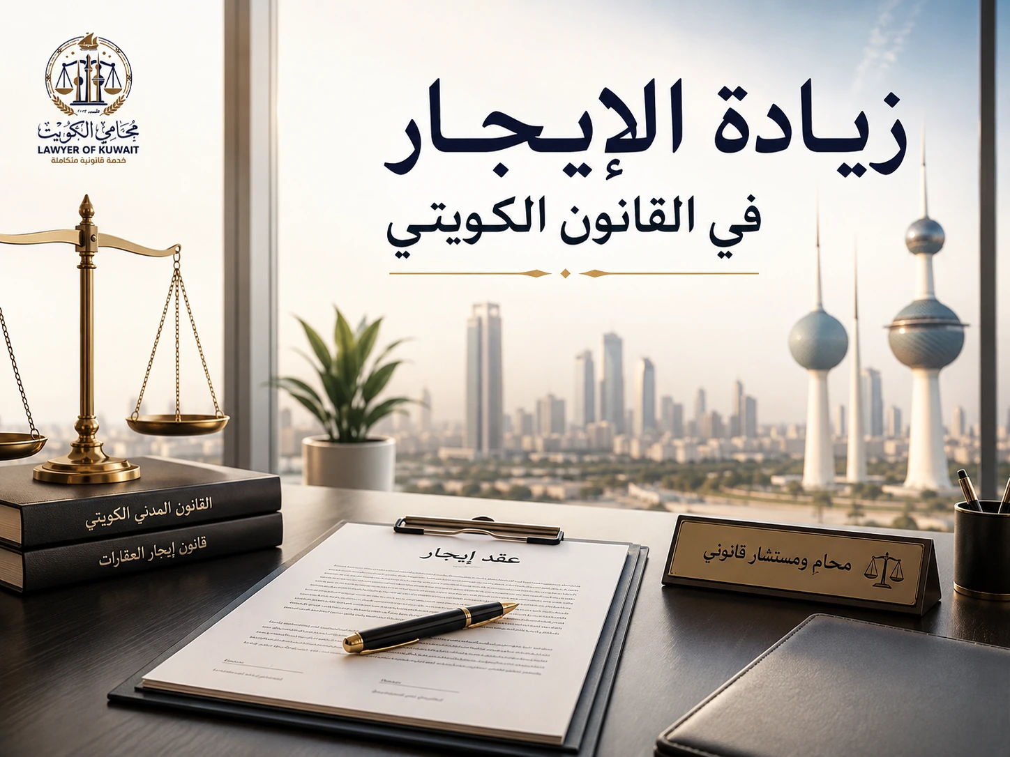 زيادة الإيجار في القانون الكويتي