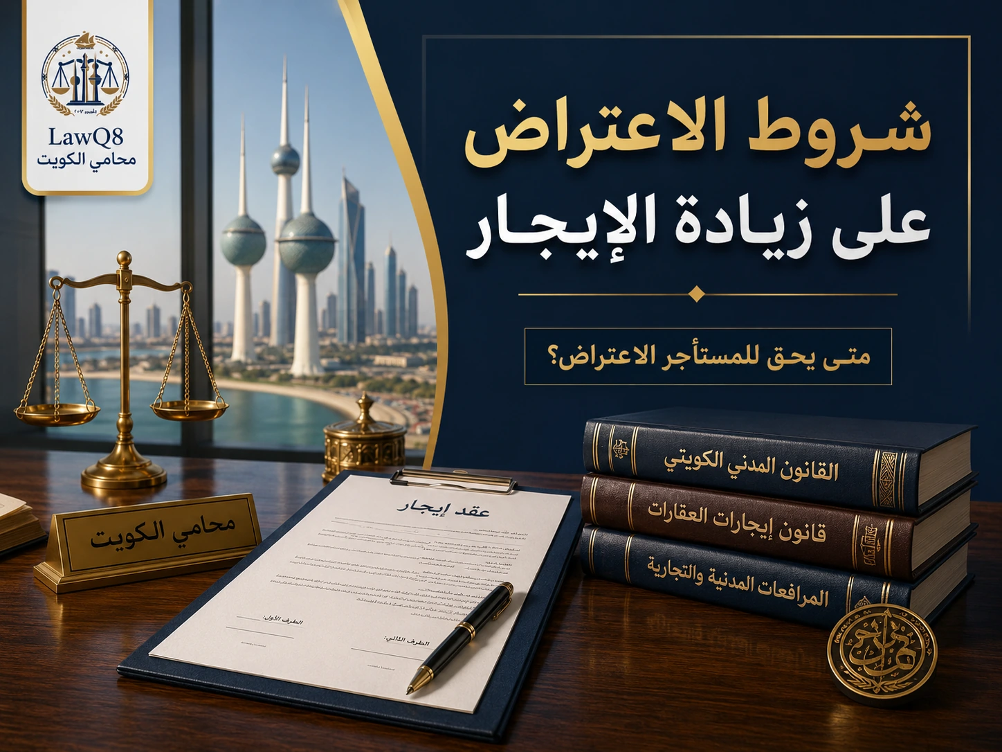 زيادة الإيجار في القانون الكويتي 4 شروط الاعتراض على زيادة الإيجار