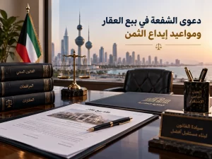 دعوى الشفعة في بيع العقار ومواعيد إيداع الثمن