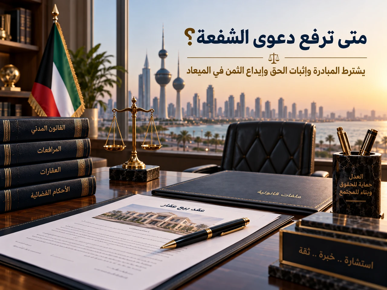 دعوى الشفعة في بيع العقار ومواعيد إيداع الثمن 3 متى ترفع دعوى الشفعة؟ ومواعيد إعلان الرغبة