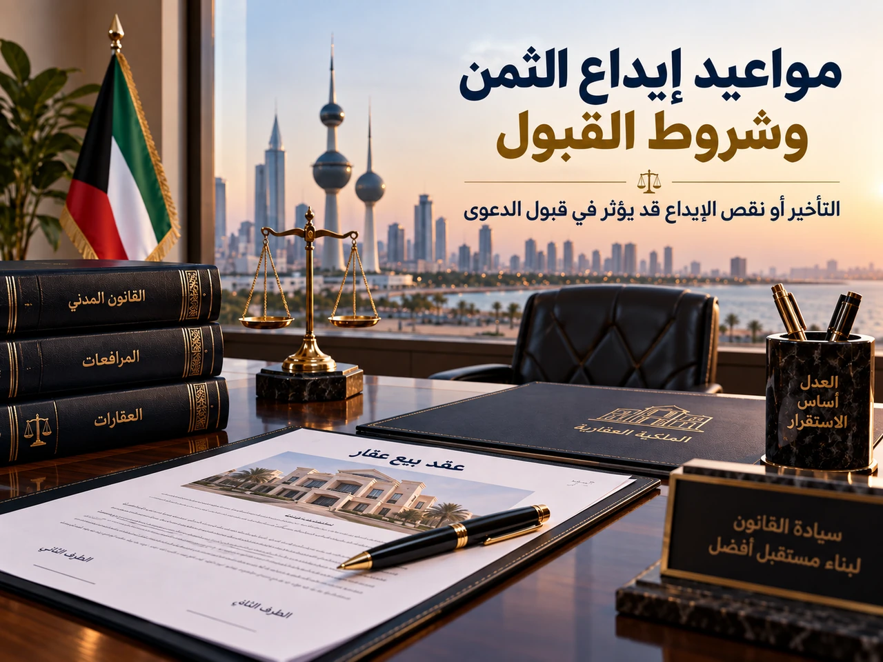 دعوى الشفعة في بيع العقار ومواعيد إيداع الثمن 4 مواعيد إيداع الثمن وشروط قبول دعوى الشفعة