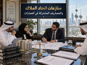 منازعات اتحاد الملاك والمصاريف المشتركة في العمارات