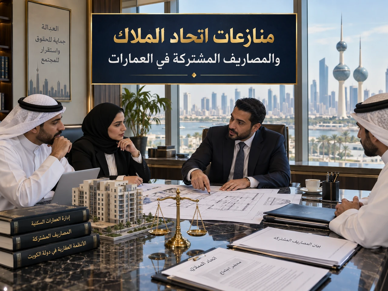 منازعات اتحاد الملاك والمصاريف المشتركة في العمارات