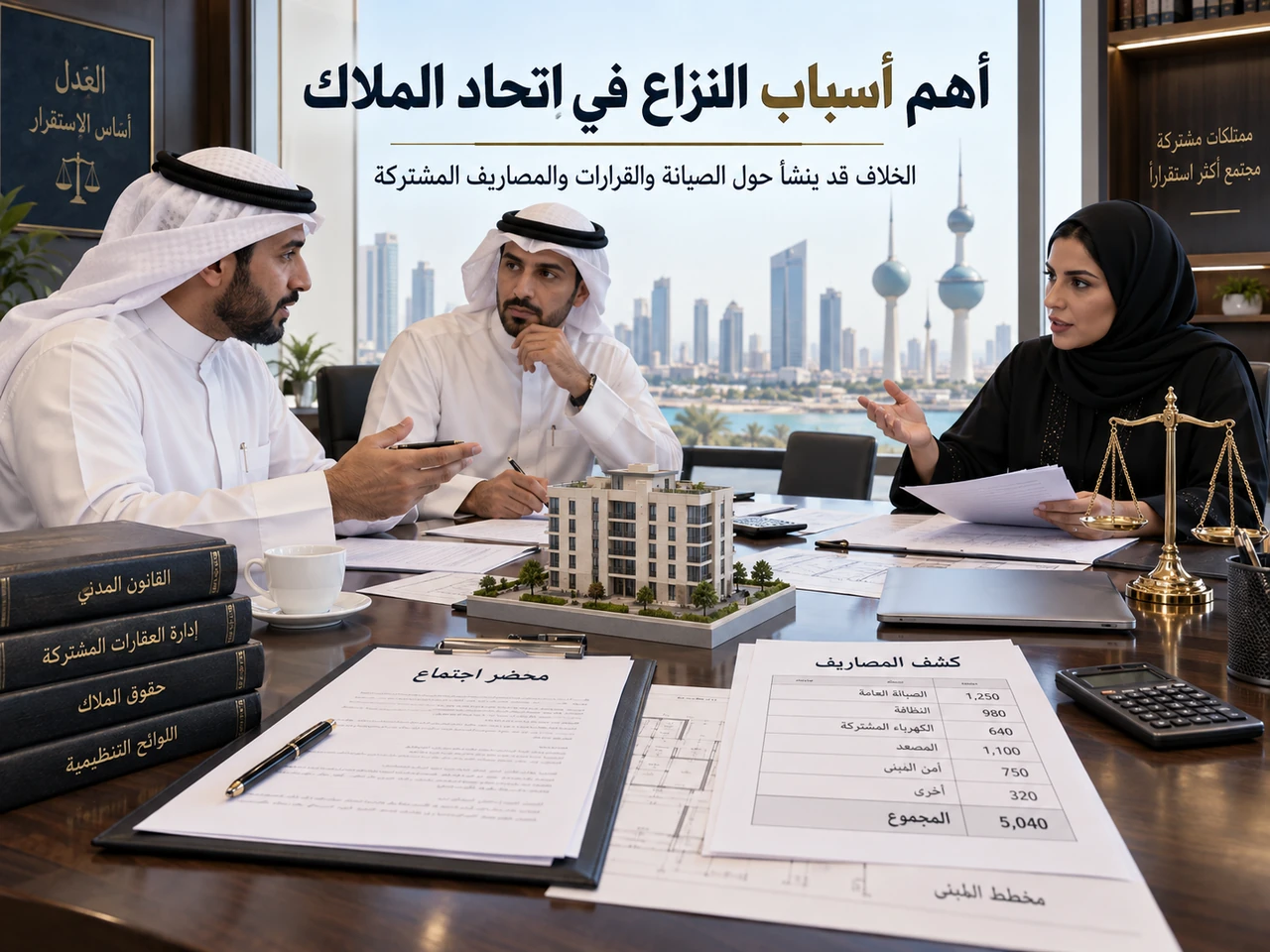 أهم أسباب النزاع في اتحاد الملاك