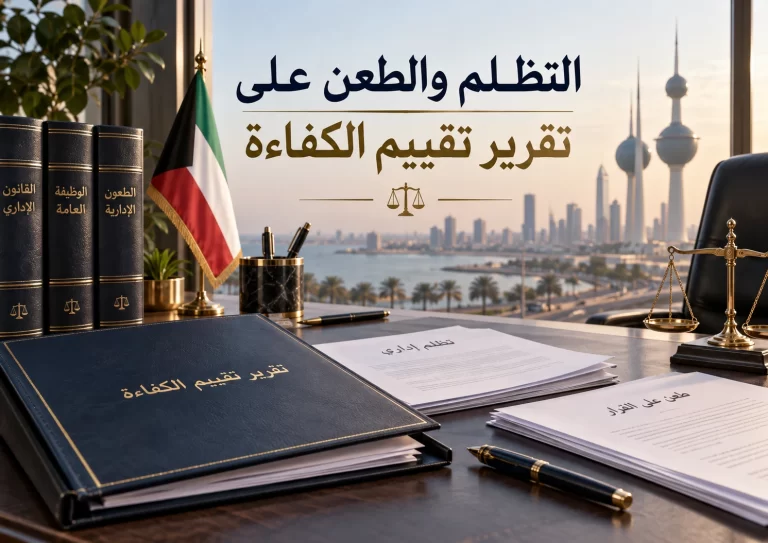 التظلم والطعن على تقرير تقييم الكفاءة