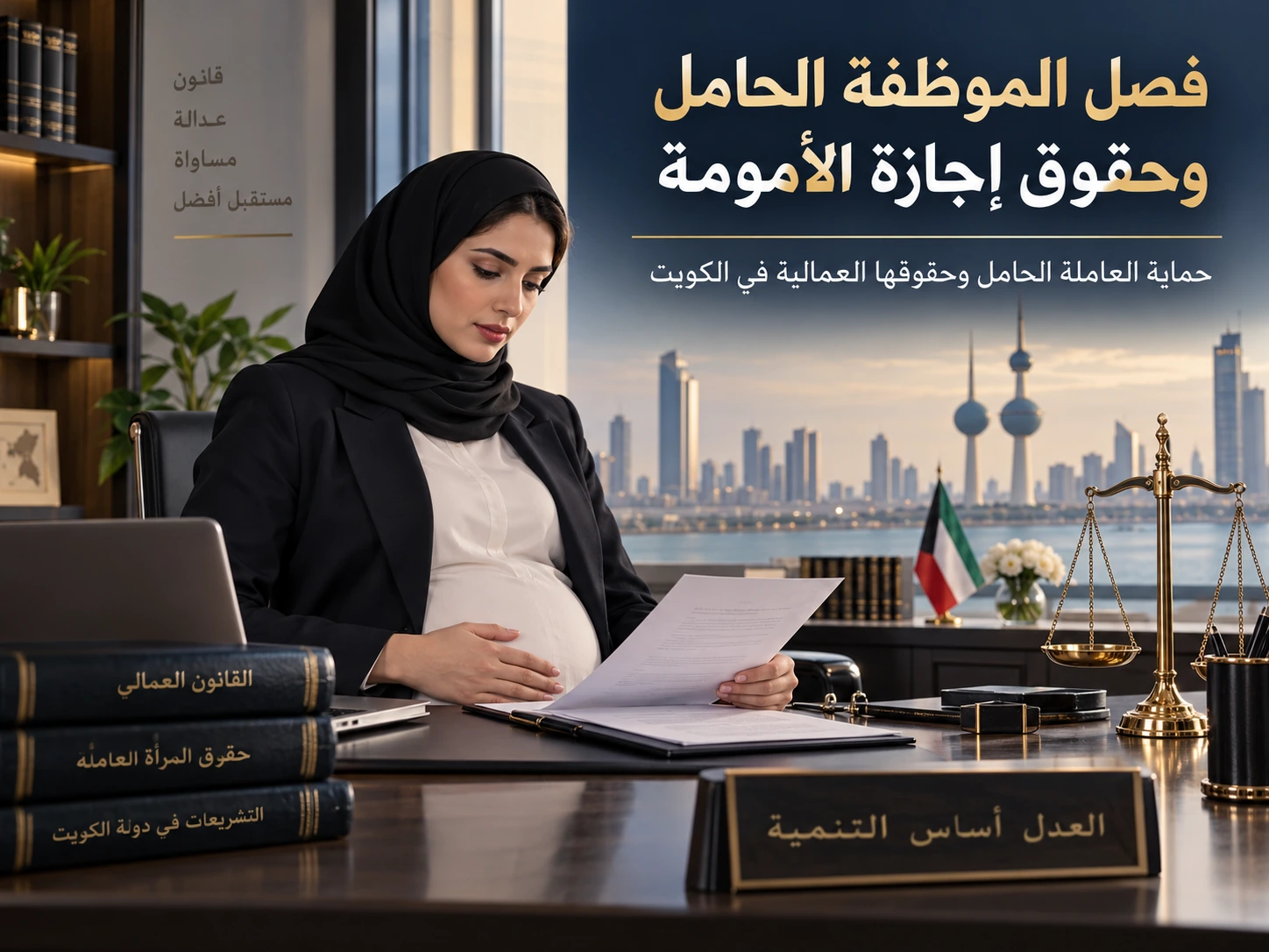 فصل الموظفة الحامل وحقوق إجازة الأمومة
