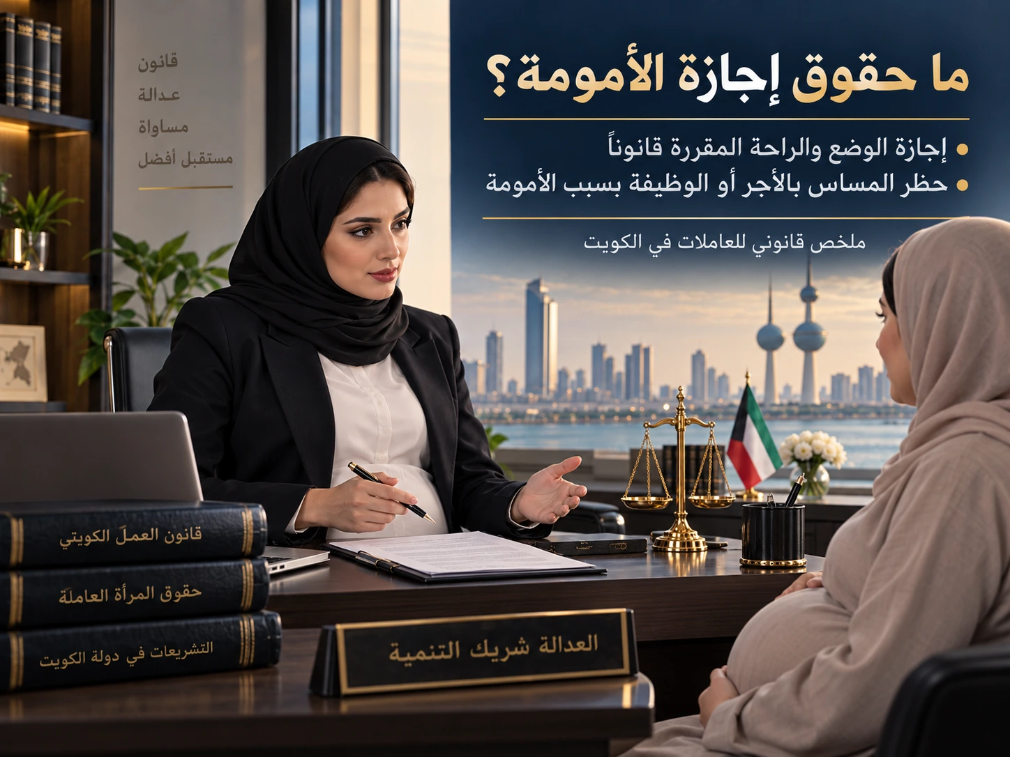 فصل الموظفة الحامل وحقوق إجازة الأمومة 3 ما حقوق إجازة الأمومة؟