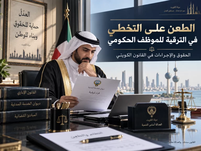 الطعن على التخطي في الترقية للموظف الحكومي