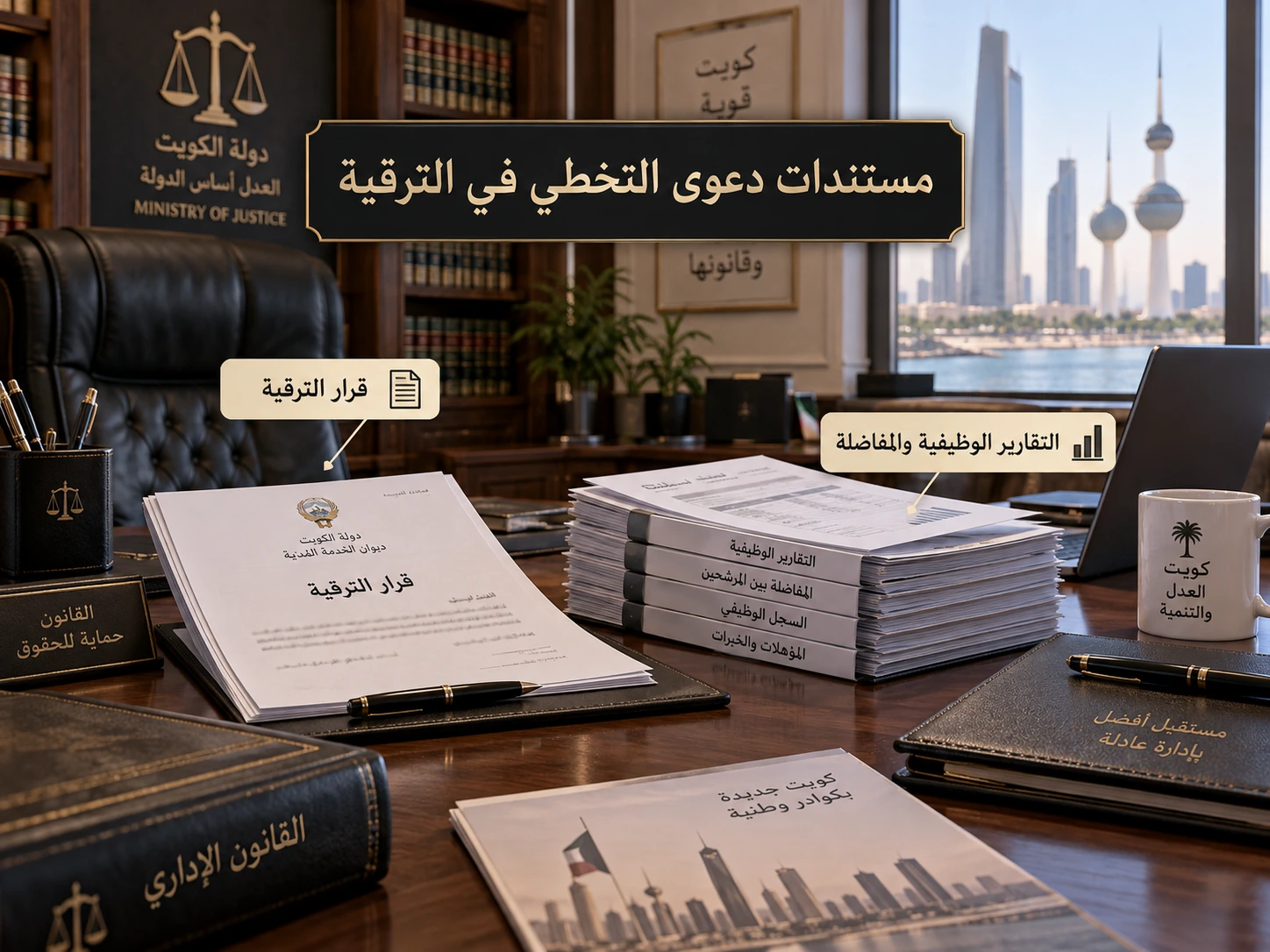 الطعن على التخطي في الترقية للموظف الحكومي 4 مستندات دعوى التخطي في الترقية
