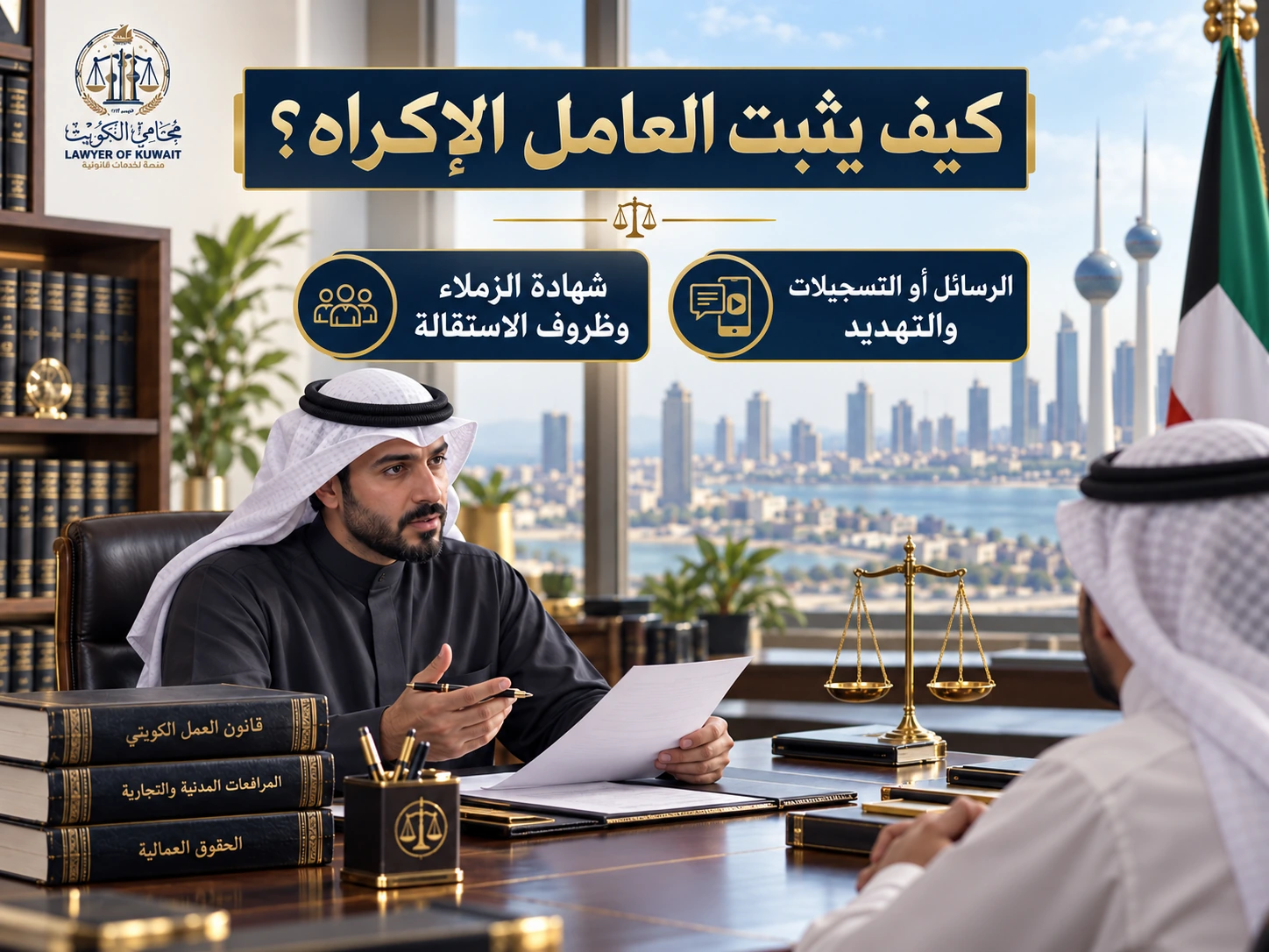 الاستقالة بالإكراه وكيف يثبت العامل أنها لم تكن اختيارية 3 كيف يثبت العامل الإكراه على الاستقالة