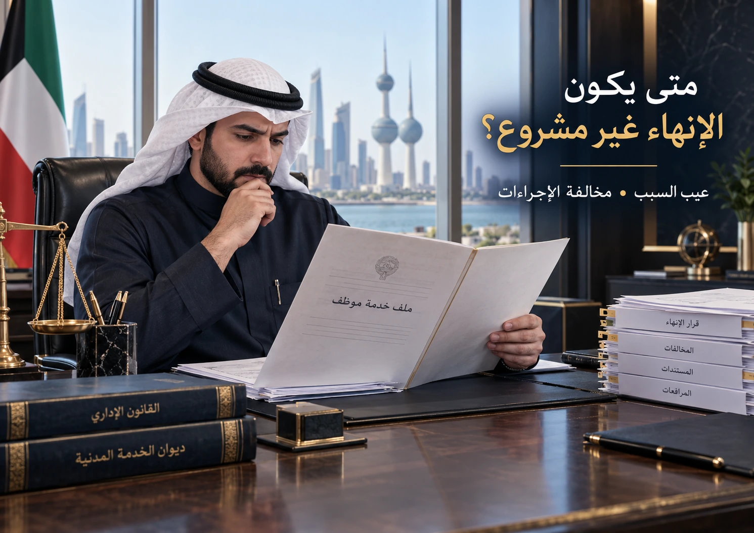 إلغاء قرار إنهاء خدمة موظف حكومي