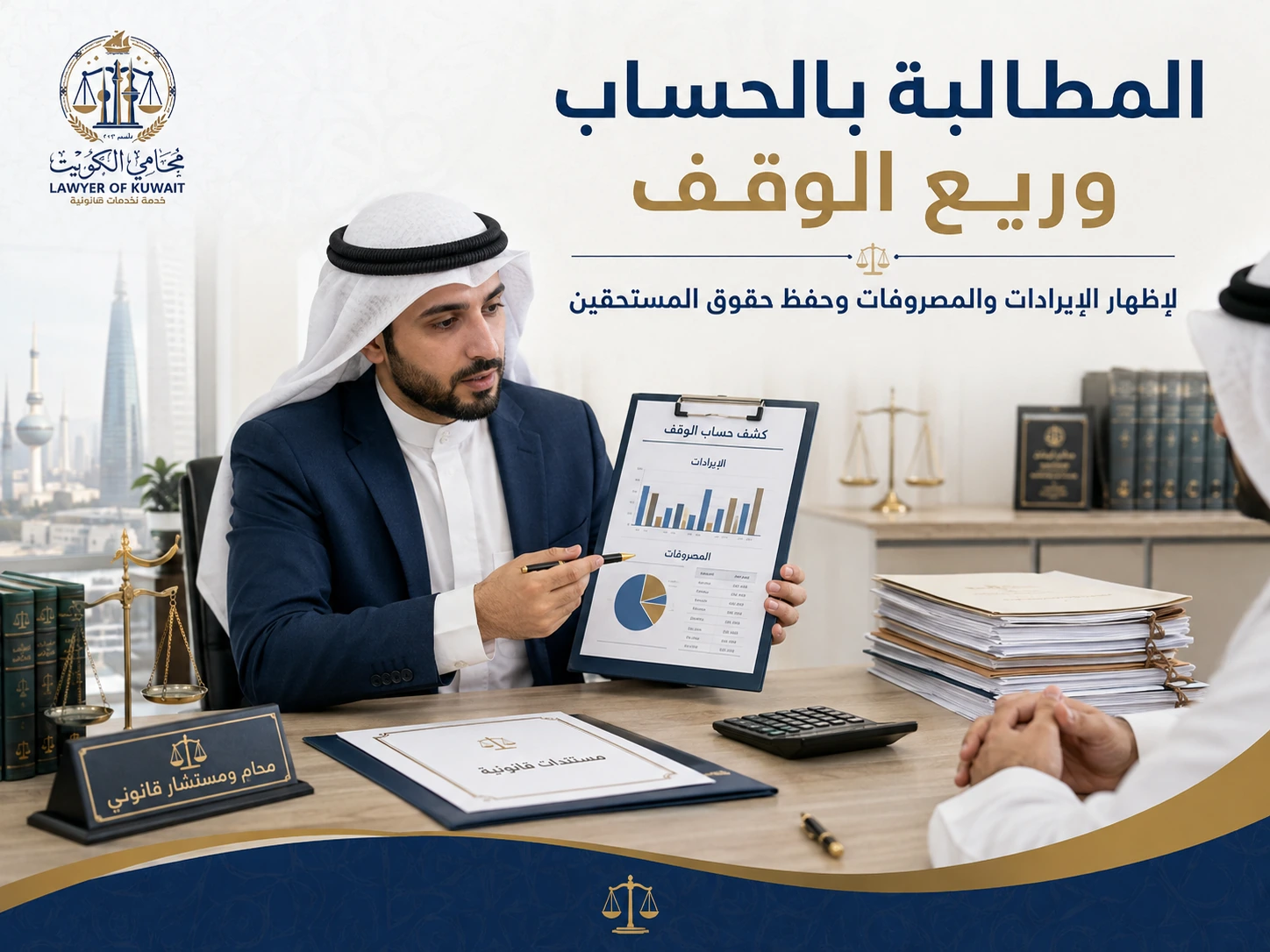 عزل ناظر الوقف ومطالبته بالحساب وريع الوقف 4 المطالبة بالحساب وريع الوقف