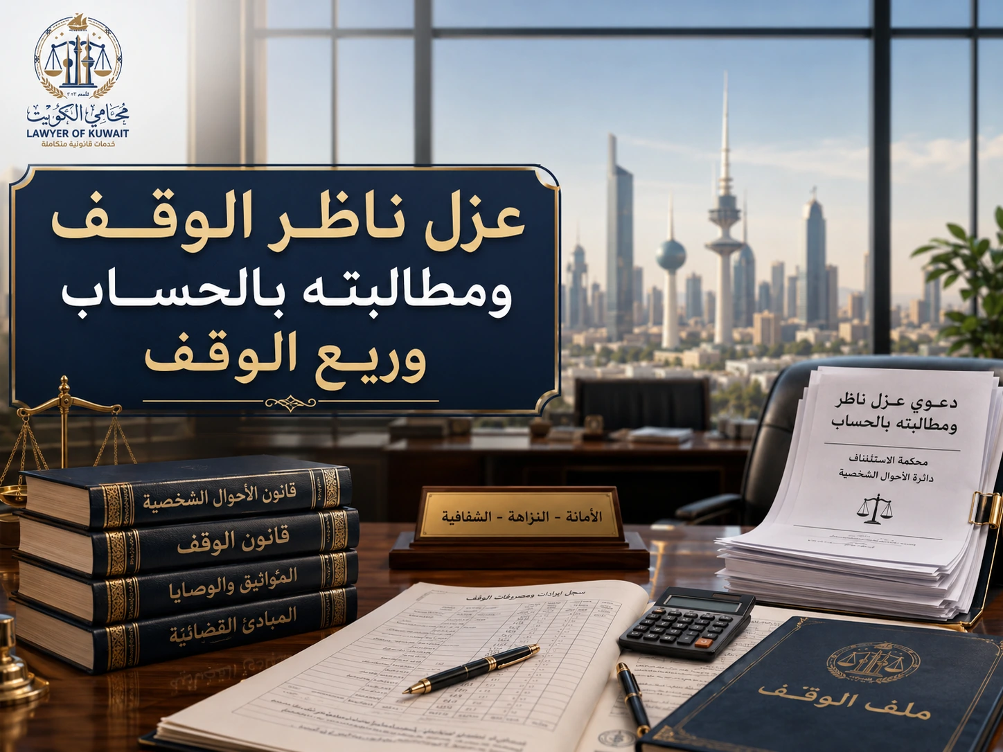 عزل ناظر الوقف ومطالبته بالحساب وريع الوقف